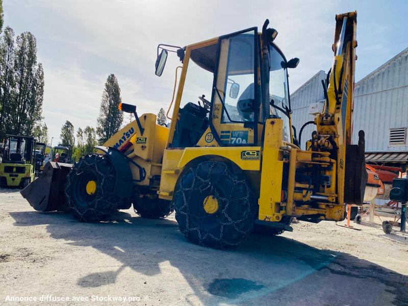 Photo KOMATSU Tractopelle WB70 (NET DE TVA)  image 3/14