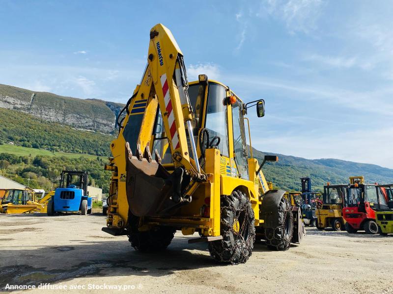 Photo KOMATSU Tractopelle WB70 (NET DE TVA)  image 5/14