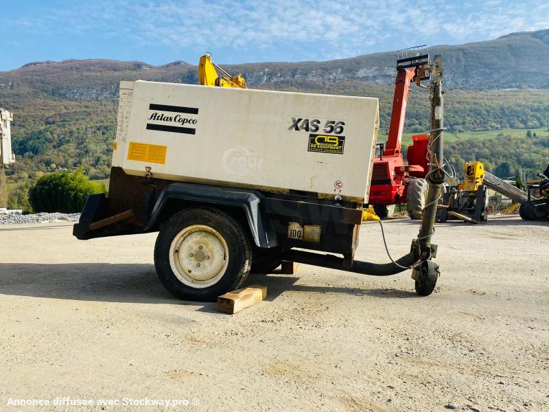 Photo ATLAS COPCO XAS 56 Compresseur d'air sur roues  image 6/11