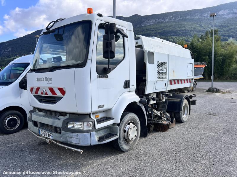 RENAULT Camion balayeur SCARAB MAJOR 
