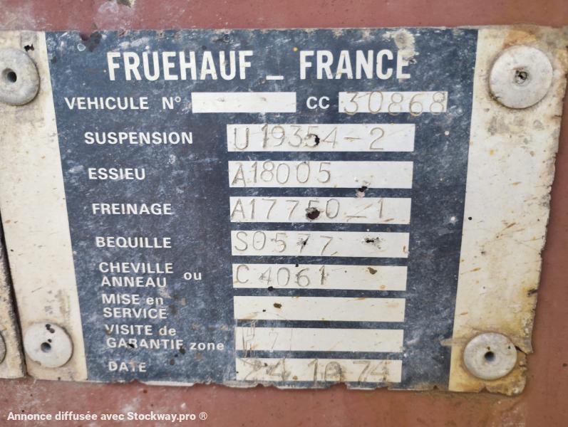 Photo FRUEHAUF Semi benne ED 32  image 10/11