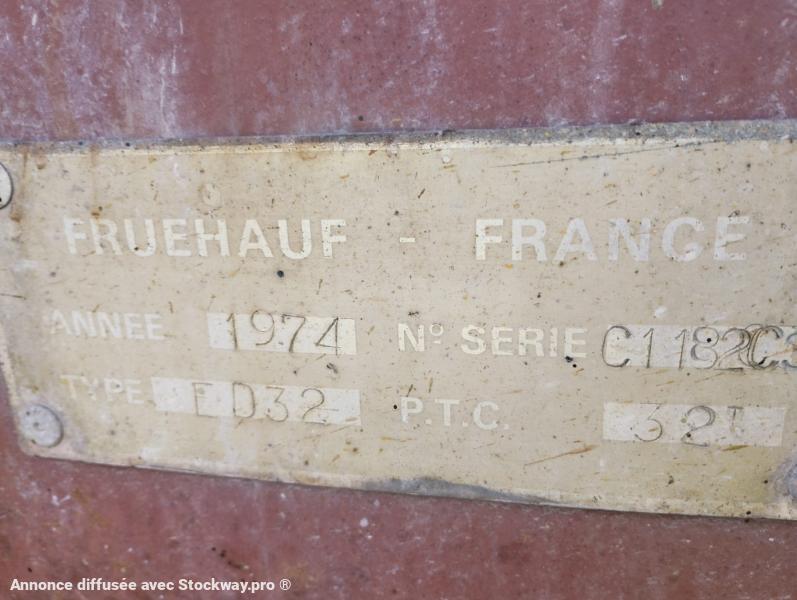Photo FRUEHAUF Semi benne ED 32  image 11/11