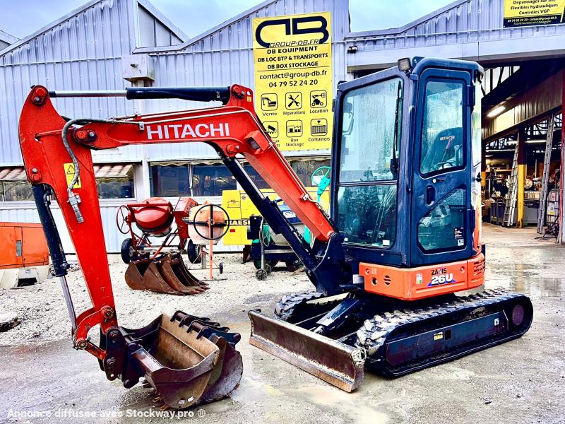 Hitachi ZX26U-6 CR Mini Pelle 2,7T