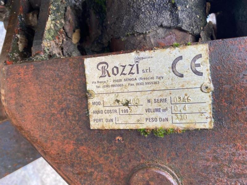 Équipements TP ROZZI R74F400 Benne preneuse avec rotor