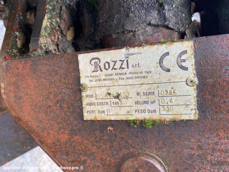 Photo ROZZI R74F400 Benne preneuse avec rotor  image 9/9