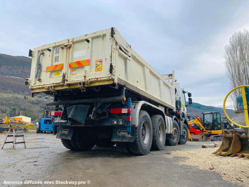 Photo Renault Kerax 8x4 520 BIBENNE CIF GRUE CORMACH image 4/28