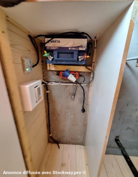 Photo REMORQUE BASE VIE CABANE DE CHANTIER  image 10/12