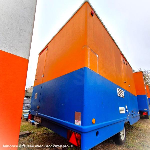 Photo REMORQUE BASE VIE CABANE DE CHANTIER  image 3/12