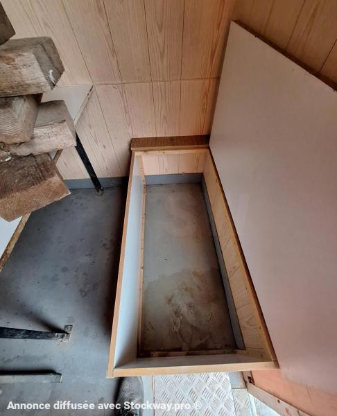 Photo REMORQUE BASE VIE CABANE DE CHANTIER  image 10/11