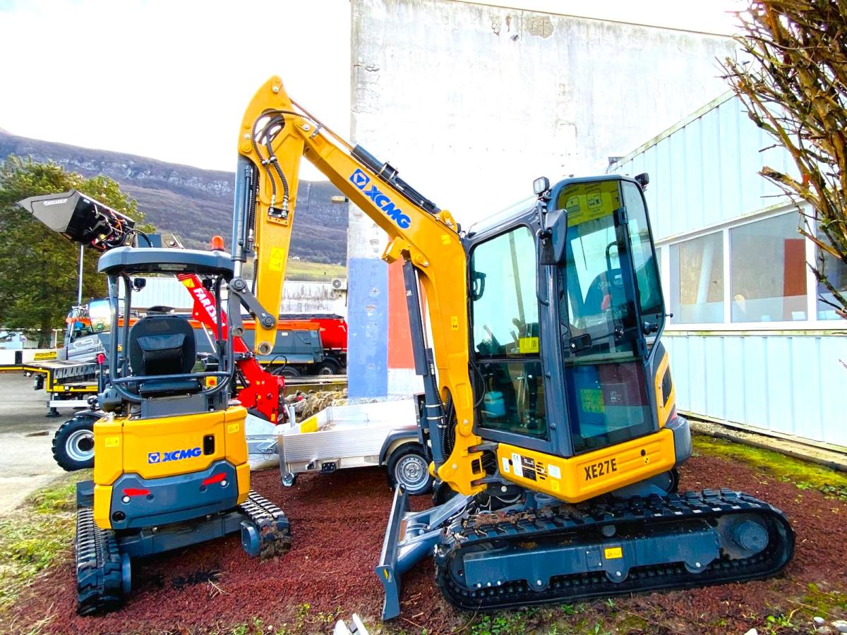 XCMG XE27E Mini pelle (NEUVE)