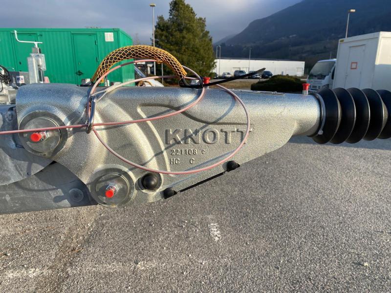 Remorque ECIM REMORQUE PORTE ENGINS 2 ESSIEUX 3T5 NEUVE