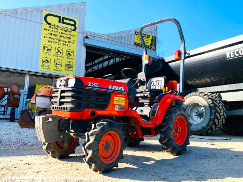 KUBOTA B1710 MINI TRACTEUR AGRICOLE 