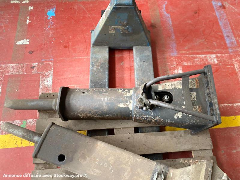 Photo Brise roche hydraulique BRH Pour pelle de 5T à 8T  image 4/6
