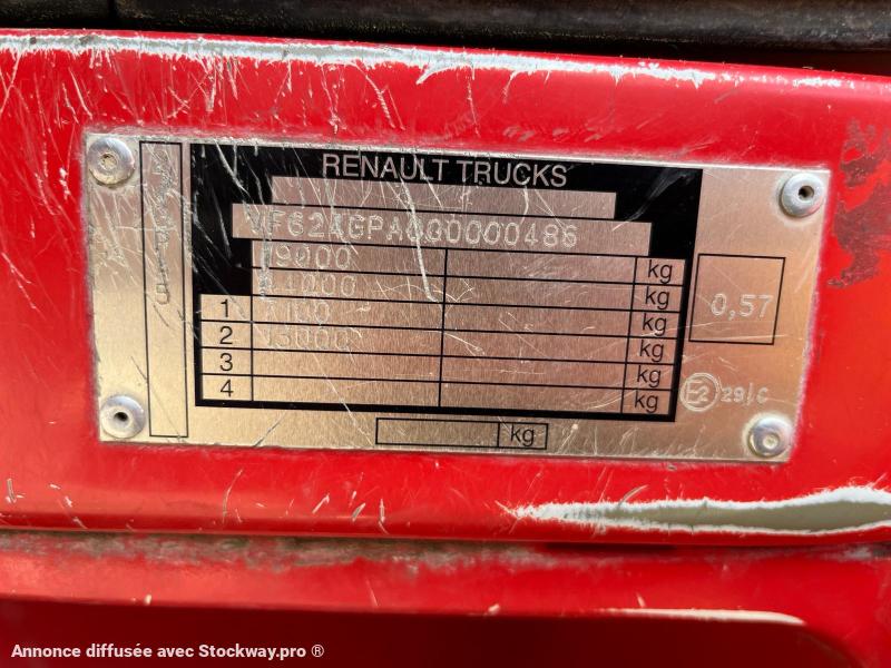 Photo RENAULT Tracteur TRUCKS PREMIUM 420.19 4x2  image 16/17