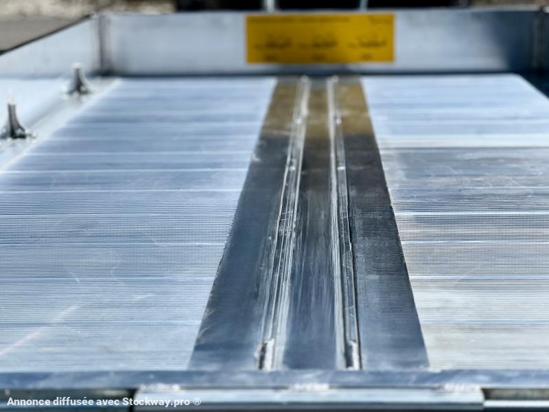 Photo DEFINITIVE CLM Remorque porte engin aluminium 3T5 FLY35  image 10/18