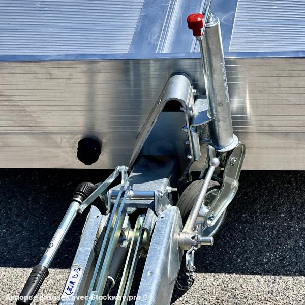 Photo DEFINITIVE CLM Remorque porte engin aluminium 3T5 FLY35  image 15/18