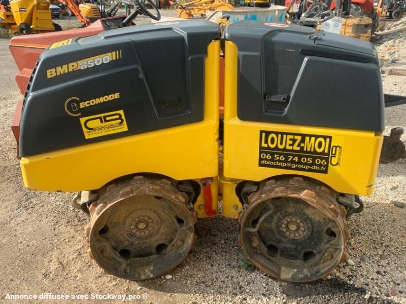 Photo BOMAG BMP 8500 compacteur à pied de mouton  image 2/11