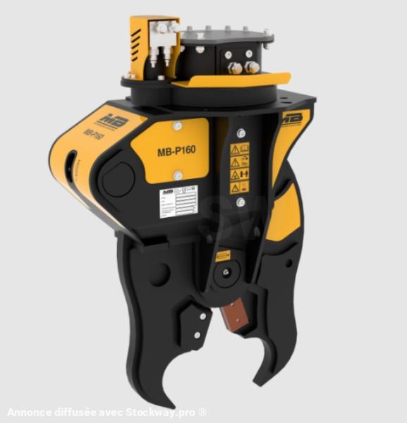 MB CRUSHER MB-P160 Pince croc béton 