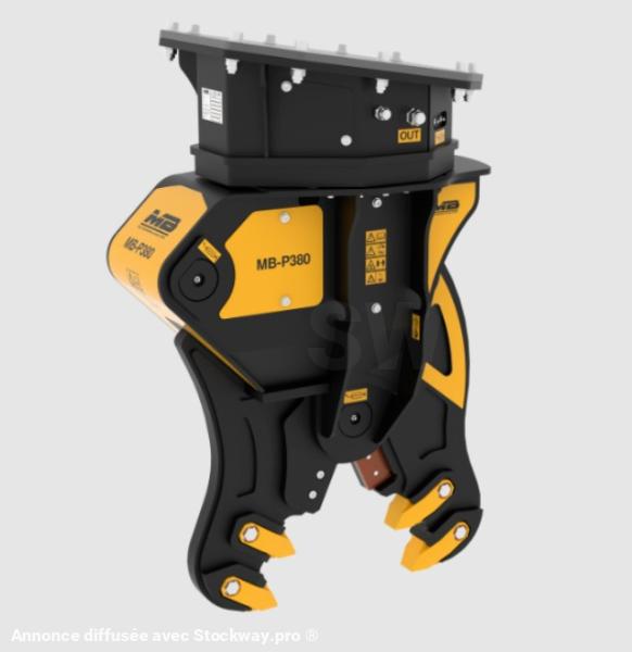 MB CRUSHER MB-P380 Pince croc béton 