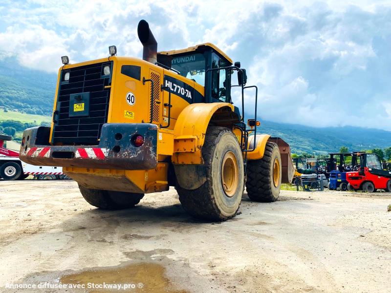 Photo HYUNDAI Chargeuse articulé HL770-7A 23T  image 5/23
