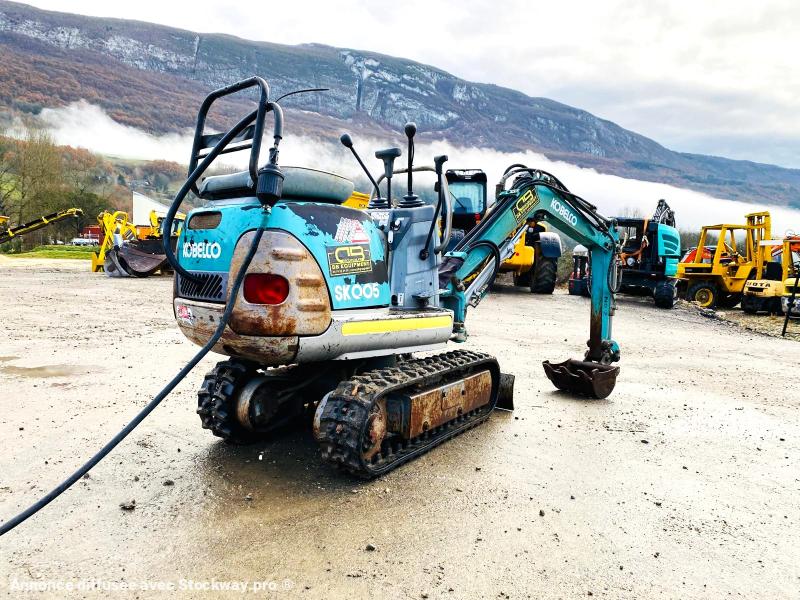 Photo KOBELCO Mini pelle électrique SK007  image 4/17