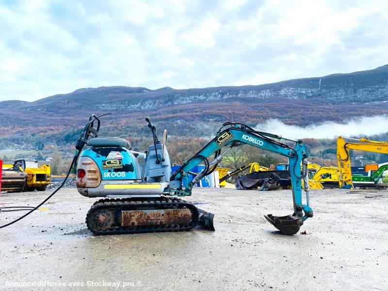 Photo KOBELCO Mini pelle électrique SK007  image 5/17