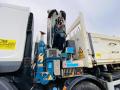 Camion RENAULT KERAX 8x4 520 BIBENNE CIF GRUE CORMACH