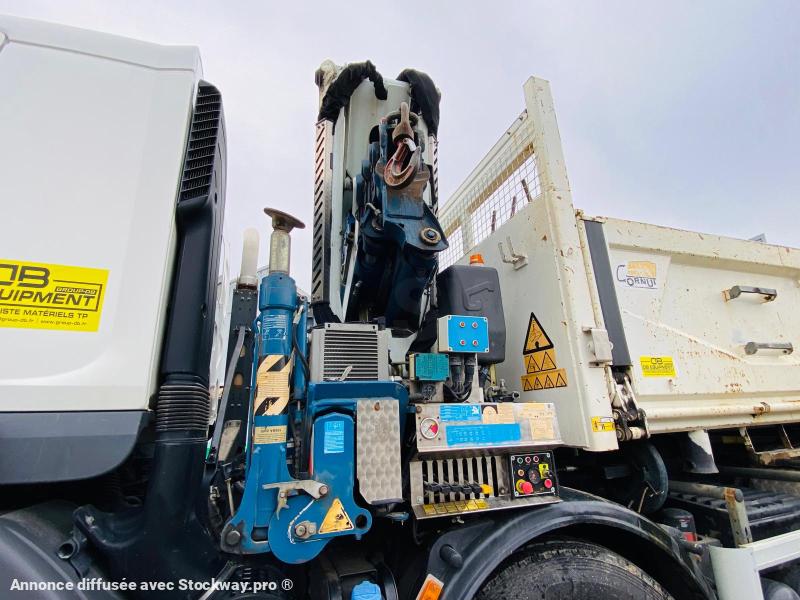 Photo RENAULT KERAX 8x4 520 BIBENNE CIF GRUE CORMACH  image 14/29