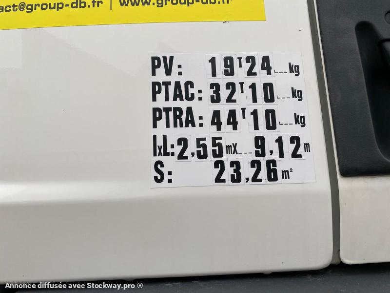 Photo RENAULT KERAX 8x4 520 BIBENNE CIF GRUE CORMACH  image 26/29