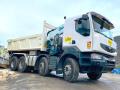 Camion RENAULT KERAX 8x4 520 BIBENNE CIF GRUE CORMACH