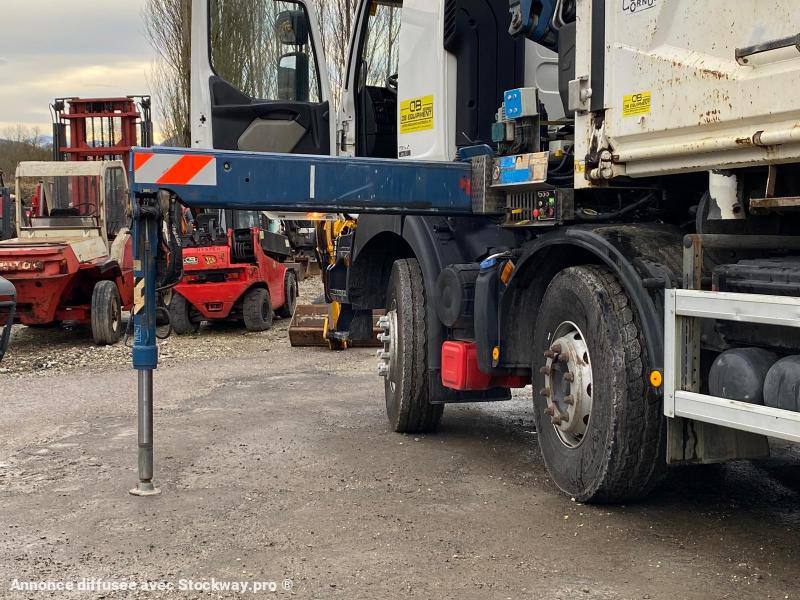 Photo RENAULT KERAX 8x4 520 BIBENNE CIF GRUE CORMACH  image 9/29