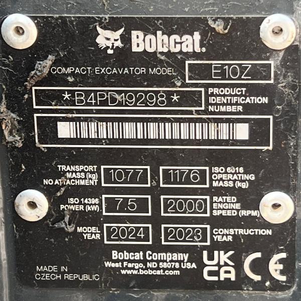 Pelle Bobcat E10 Z