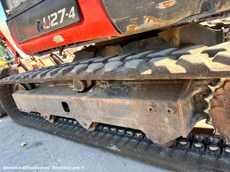 Photo Kubota Series U U27-4 MINIPELLE 2,7T CANOPY image 10/15