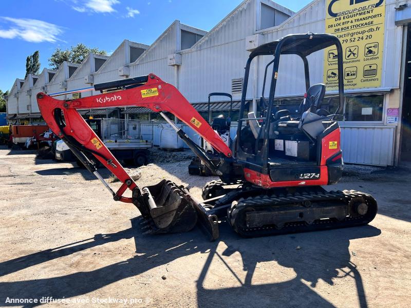 Photo Kubota Series U U27-4 MINIPELLE 2,7T CANOPY image 2/15