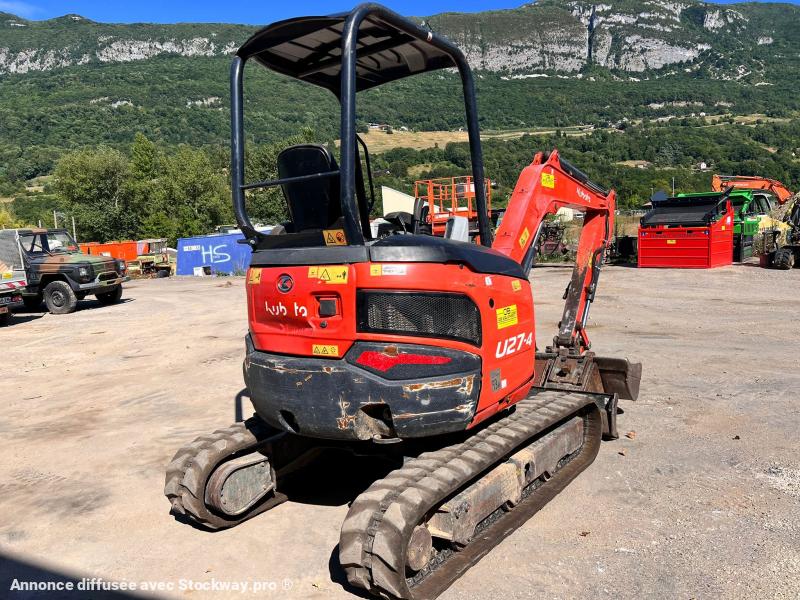 Photo Kubota Series U U27-4 MINIPELLE 2,7T CANOPY image 5/15