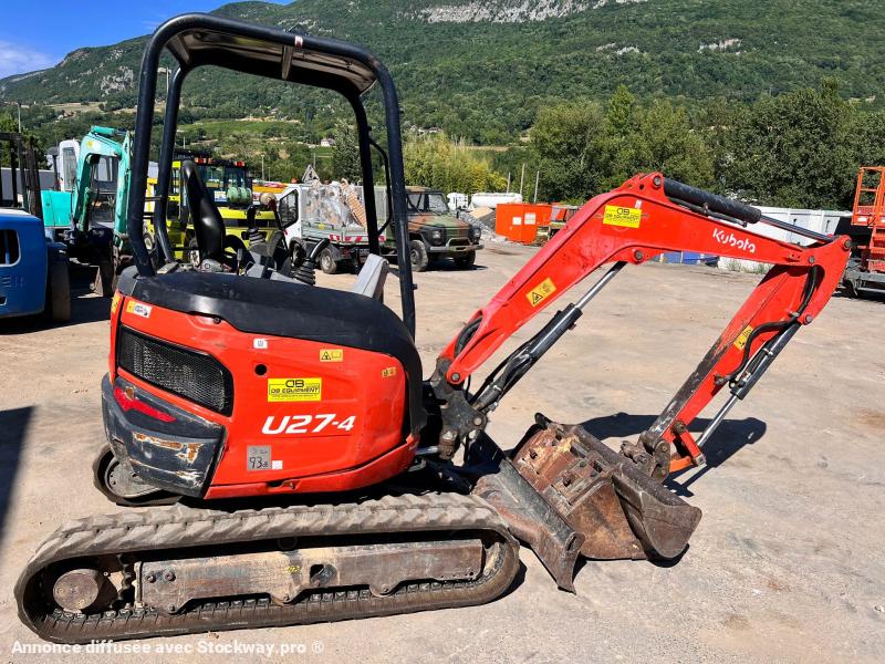 Photo Kubota Series U U27-4 MINIPELLE 2,7T CANOPY image 6/15