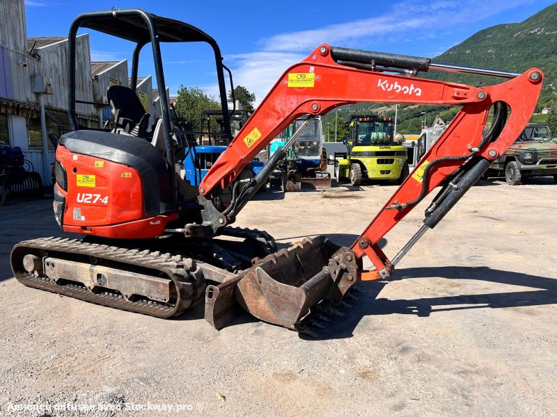 Photo Kubota Series U U27-4 MINIPELLE 2,7T CANOPY image 7/15