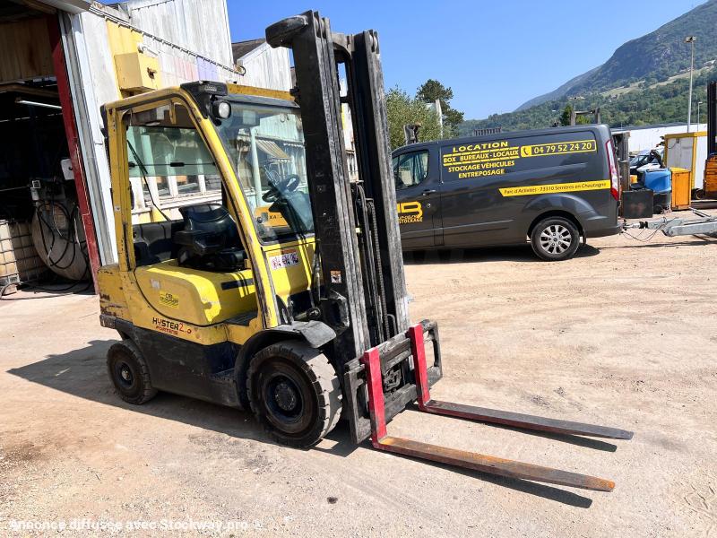 Photo Hyster H2.5FT CHARIOT ELEVATEUR DIESEL 2,5T / 5,5m (NET DE TVA) image 4/15