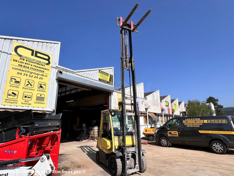 Photo Hyster H2.5FT CHARIOT ELEVATEUR DIESEL 2,5T / 5,5m (NET DE TVA) image 7/15