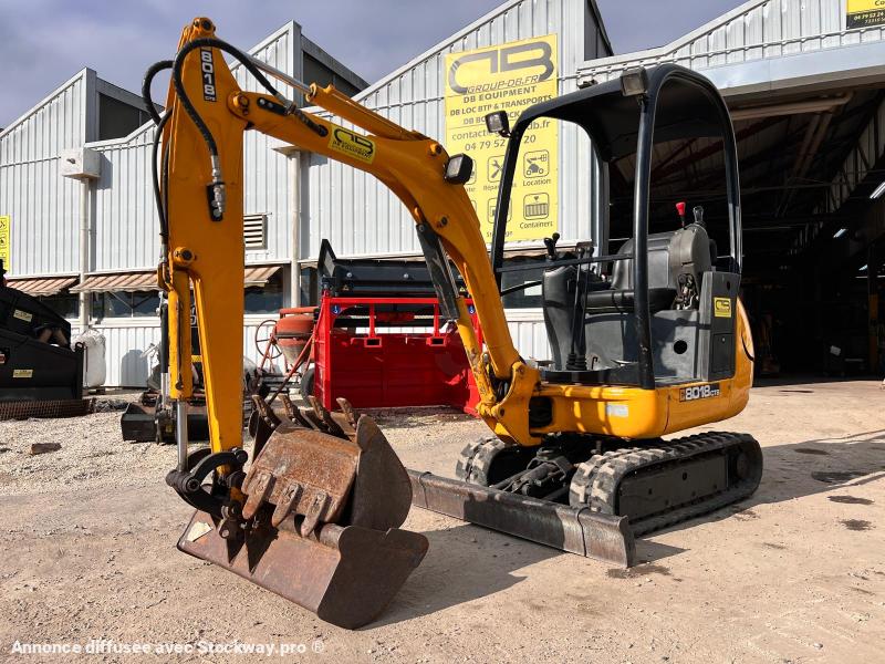 Jcb 8018 CTS Mini pelle 1,8T 