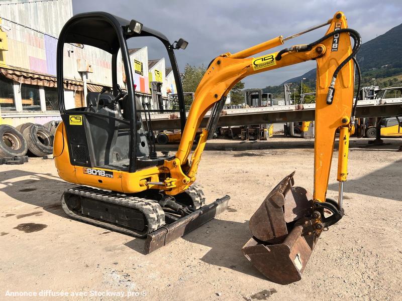Photo Jcb 8018 CTS Mini pelle 1,8T  image 6/16