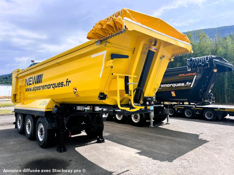 Photo Galucho SGB3 Semi-remorque benne TP 3 essieux  image 2/24