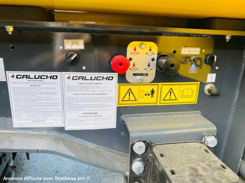 Photo Galucho SGB3 Semi-remorque benne TP 3 essieux  image 21/24