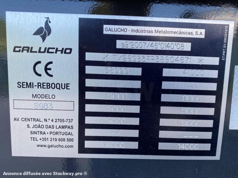 Photo Galucho SGB3 Semi-remorque benne TP 3 essieux  image 24/24