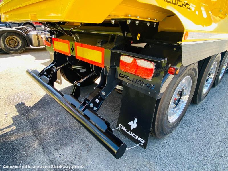 Photo Galucho SGB3 Semi-remorque benne TP 3 essieux  image 7/24