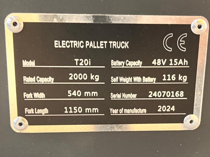 Transpalette Spatmat Transpalette électrique 2T SPATMAT TP20i