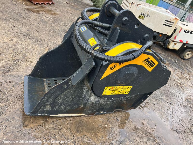 Photo Godet concasseur MB BF60 pour pelle de 10t à 20t (Net de TVA)  image 2/9