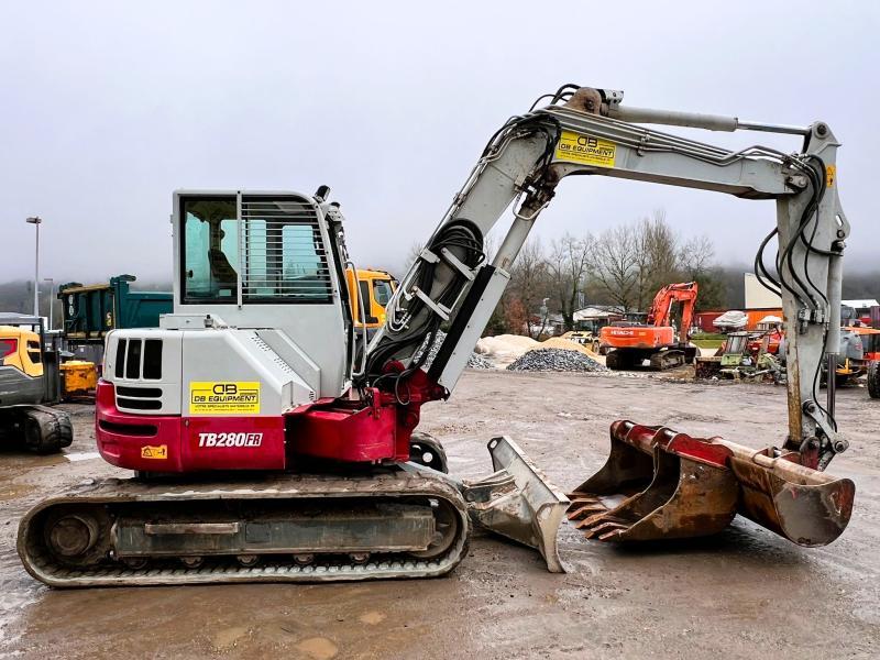 Pelle Takeuchi TB280FR pelle à chenille 8T