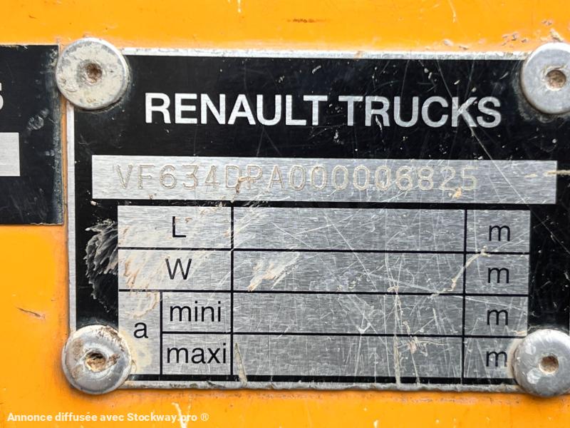 Photo Renault Kerax 450DXI 6x4 Bi-benne  image 17/18
