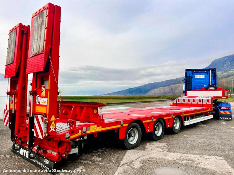 Kassbohrer SEMI REMORQUE PORTE-ENGINS 3 ESSIEUX NEUF 